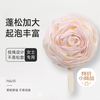 HOUYA 玫瑰花粉色大号加厚沐浴球 浴球*1
