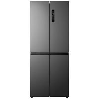 TCL BCD-408WPJD 风冷十字对开门冰箱 408L 星曜灰