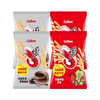 Calbee 河童虾条 原味90g*2袋+黑胡椒70g*2袋 泰国进口