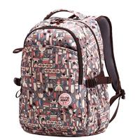 卡拉羊中书包简约校园初中生背包小女大容量高中生双肩包