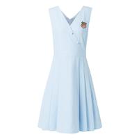 Artka 阿卡 钜惠价】春夏装热卖】学院风前后V领无袖带连衣裙