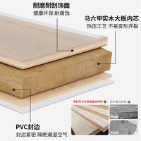 衣柜家用卧室全实木简易组装柜子出租房用儿童大衣橱