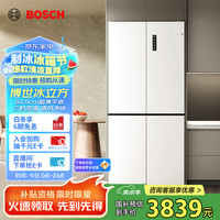 博世 BOSCH 497升十字对开四门超薄微平嵌入式冰箱 20%冰箱 净味变温一级能效