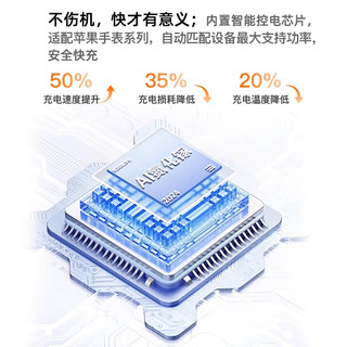 【同款】适用苹果手表充电器applewatch充电线iwatch7/6/se/8/S9/s10/ultra2无线PD/USB快充磁吸底座