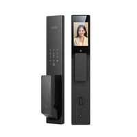 京东京造智能门锁M30 max 人脸识别猫眼可视全自动指纹密码电子锁防盗门锁