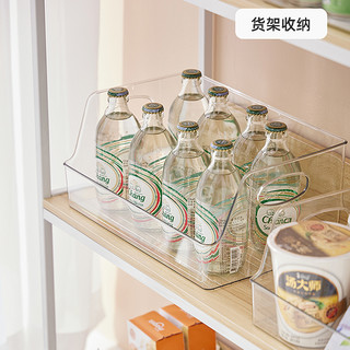 透明零食收纳盒亚克力客厅杂物储物收纳筐宿舍桌面超市展示整理盒