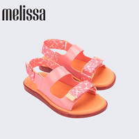 Melissa25年梅丽莎品牌孤品拖/凉鞋款女外穿时尚QC 粉色/米色 39