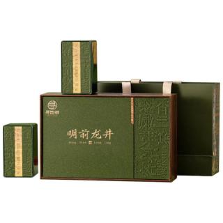 寻西湖 龙井茶绿茶2025新茶明前豆香浓香型嫩芽臻品茶叶礼盒150g源头直发 臻品龙井茶150g