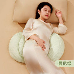 枕奥秘 孕妇枕护腰侧睡枕托腹侧卧枕H型靠枕怀孕睡觉专用夹腿抱枕
