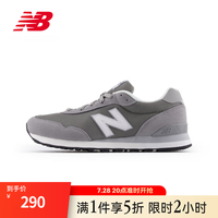 new balance NB官方男鞋夏季网面透气潮流百搭简约休闲运动鞋515系列 灰色 ML515GRY