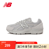 new balance NB 官方老爹鞋女鞋休闲轻便透气复古潮鞋运动鞋480系列 灰色 W480SS5