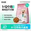 凯锐思 KERES 幼犬专用鲜肉 中大型小型犬通用泰迪柯基柴犬边牧金毛狗粮 2kg