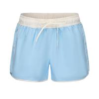 迪卡侬冲浪短裤女夏分体微胖女孩游泳泳裤平角裤-5435362 均码 /40 活力蓝