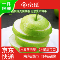 京觅 安徽砀山青梨 净重4.5斤 单果250g+ 6-9个 青皮皇冠梨 源头直发