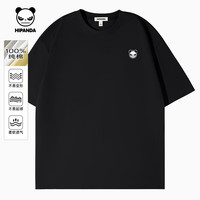 HIPANDA/你好熊猫 纯棉 男士T恤