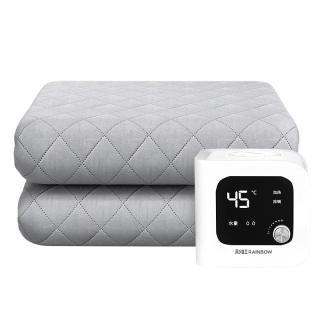 PLUS会员、国家补贴：彩虹 精准控温除螨磨毛双人水暖毯  2.0*1.8米