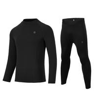 【跑步套装男】必迈运动暖绒套装厚款保暖上衣裤子两件装跑步