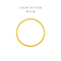 今日必买：CHOW TAI FOOK 周大福 EOF1216 女士碎碎冰黄金戒指 13号 2.05g