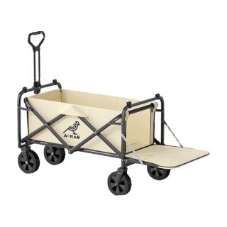 奥然户外露营车折叠推车营地车野营车手拉拖车野餐车摆摊车儿童可躺