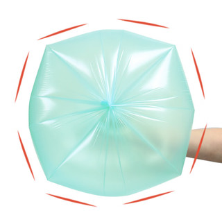 洁成 加厚 垃圾袋  中号300只【3色 45*62cm】 45*62 1丝