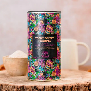 唯廷德（Whittard）英国太妃糖布丁白巧克力冲饮粉350g罐装热可可粉低脂烘焙冲饮 太妃糖布丁味白巧克力粉350g罐装