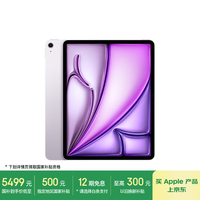 苹果 Apple iPad Air 7 M3版 13英寸 平板电脑 无线局域网机型 256GB 紫色 MCNR4CH/A
