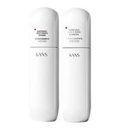  KANS/韩束 美白淡斑 洗面奶  韩束白蛮腰水50ml，韩束白蛮腰乳50ml，韩束美白防晒30ml，韩束清透净颜洁面膏100G