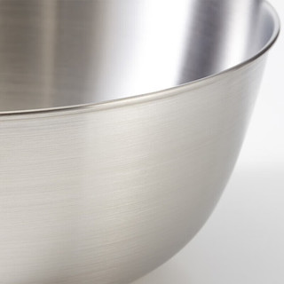 MUJI 不锈钢盆 银色 M 直径19cm高8cm 4件套