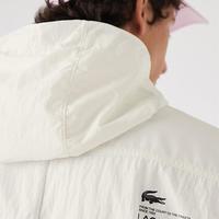  LACOSTE/拉科斯特 拼色 男士连帽外套