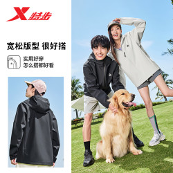 特步 三防软壳 运动夹克