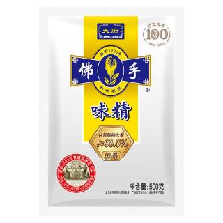 佛手冠生园99%粗晶味精500g煲汤提鲜增味家用调味品中华老字号 【粗晶】99%味精500g