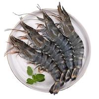 京鲜港 黑虎虾大虾净重3斤 24-30只/盒 生鲜特大号源头直发 特大号黑虎虾24-30只 3斤(净重)