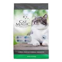 喵洁客(CAT MAGIC)猫砂美国矿砂钠基矿石膨润土猫砂25磅22斤黑标私域