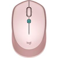 logitech 罗技 VOICE M380 2.4G无线鼠标 1000DPI 茱萸粉