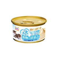 渔极 AkikA 泰国进口渔极AM鸡肉慕斯猫奶糕85g*6三文鱼金枪鱼幼猫小猫猫罐头