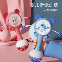 宝宝拨浪鼓益智摇铃玩具新生儿0-1岁早教玩具卡通趣味手摇铃