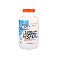 Doctor's Best葡萄糖胺软骨素MSM素食胶囊 多元成分长期见效科学配方 360粒