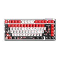  凌豹 全键热插拔 客制化机械键盘  赤免PRO轴 流风回雪 RGB