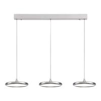 三雄极光LED吊灯餐厅灯具工业风三头吸顶餐吊灯饰护眼客厅餐吧灯 蓝湖之光 36W 30-57K 分控Ra97