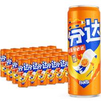 可口可乐 Coca-Cola【芬达】x【绝区零】联名罐汽水饮料+周边1套 