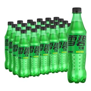 可口可乐 雪碧无糖 500ml*24瓶