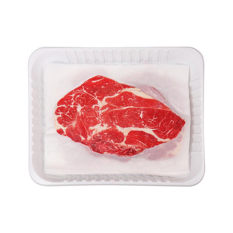 春禾秋牧 澳洲coles谷饲原切上脑片 薄切烧烤生鲜牛肉