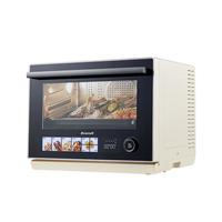 白朗brandt微蒸烤炸一体机 家用微波炉烤箱一体机 多功能电烤箱蒸烤箱空气炸锅 陶瓷膜内胆32L BL-W530 32L顶配