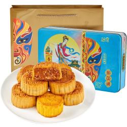 杏花楼 广式月饼礼盒 玫瑰豆沙五仁 480g