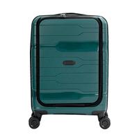 美国洛克兰行李箱女前开口PP拉杆箱男万向轮旅行密码箱