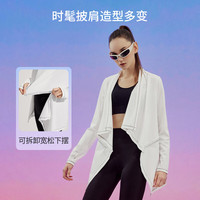 波司登（BOSIDENG）【清仓】夏季防晒衣骄阳系列中长款防紫外线UPF100+休闲外套 浮云白8115 M 165/88A