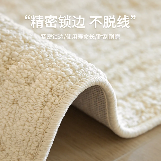 地毯客厅2025新款硅藻丝防水防污轻奢高级茶几沙发毯免洗可擦地垫