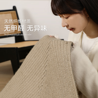 大江 DAJIANG手工织地毯客厅 黄麻茶室卧室地毯沙发防猫抓240x300cm 朵克尔 240cm*300cm