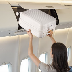 贝初众 行李箱14寸小型春秋航空登机箱 女款密码拉杆旅行箱 可上飞机 品质升级 特价航空免托运箱