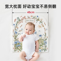 imomoto婴儿防吐奶斜坡垫宝宝防呛奶母乳溢奶护脊斜坡枕喂奶 45x50x8cm
